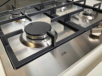 Etna kg859rvsa gas kookplaat 4-pits rvs - afbeelding 4 van  10