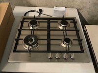 Etna kg859rvsa inbouw 4-pits gaskookplaat - afbeelding 1 van  2