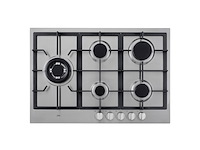 Etna kg875rvsa gaskookplaat met wokbrander rvs - afbeelding 1 van  3