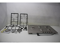 Etna kg875rvsa gaskookplaat met wokbrander rvs - afbeelding 2 van  3