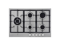 Etna kg875rvsa gaskookplaat met wokbrander rvs