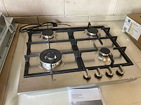 Etna kg969rvsa 4-pits gaskookplaat - afbeelding 1 van  3