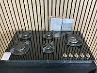 Etna kgg890zta inbouw gas op glas kookplaat met wokbrander - afbeelding 1 van  4