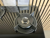 Etna kgg890zta inbouw gas op glas kookplaat met wokbrander - afbeelding 4 van  4