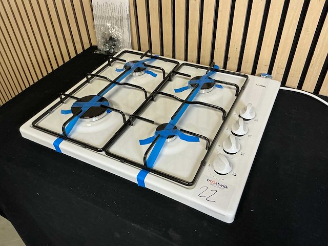 Etna kgv157witae inbouw gaskookplaat - afbeelding 1 van  1