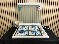 Etna kgv358wit vrijstaande gaskookplaat - afbeelding 2 van  4