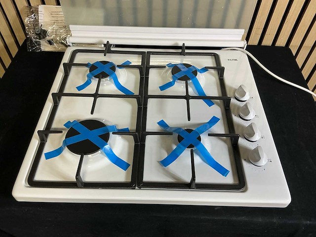 Etna kgv358wit vrijstaande gaskookplaat - afbeelding 3 van  4