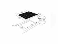 Etna kif780zt inductiekookplaat (10x) - afbeelding 4 van  6