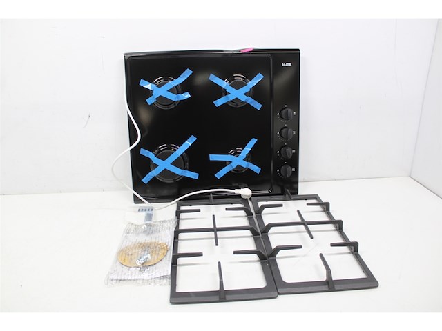 Etna t110vzta gaskookplaat hoogglans zwart - afbeelding 4 van  5