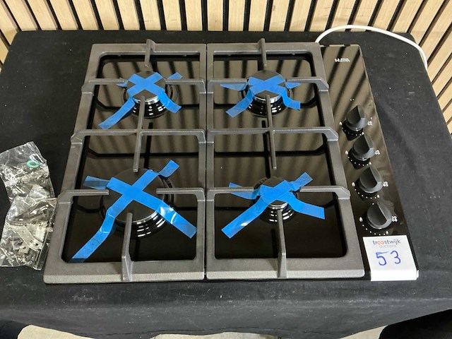 Etna t110vzta inbouw gaskookplaat - afbeelding 2 van  5