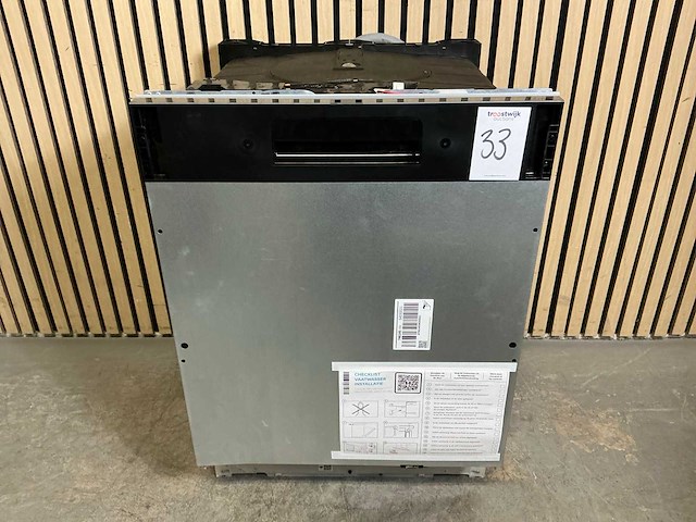 Etna vw342hcp inbouw vaatwasser - afbeelding 1 van  4