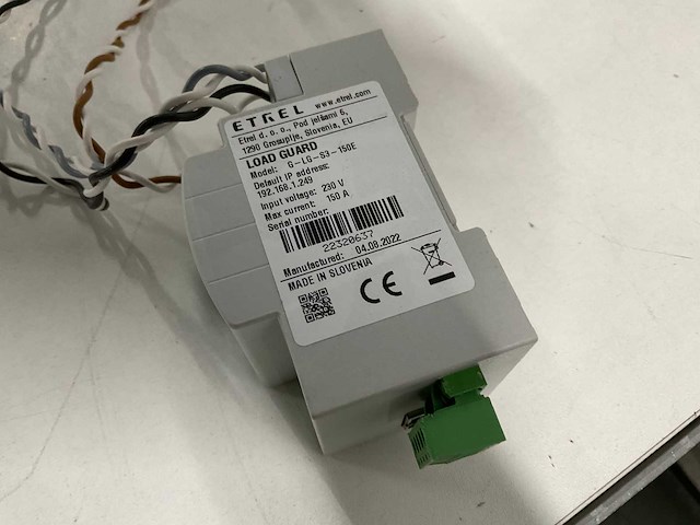 Etrel - g-lg-s3-150e - energiemeter - afbeelding 2 van  3