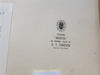 Ets amboise d.y.cameron - afbeelding 1 van  3