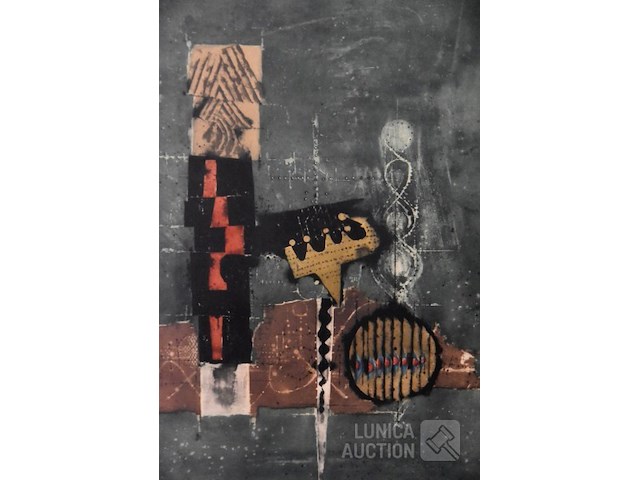 Ets-aquatint - afbeelding 1 van  6