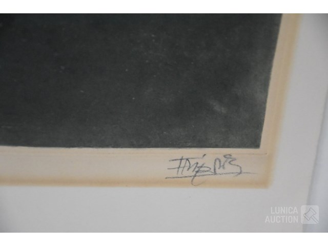 Ets-aquatint - afbeelding 3 van  6