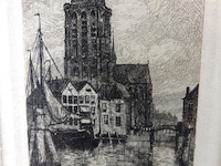 Ets de groote kerk in dordrecht - afbeelding 3 van  5