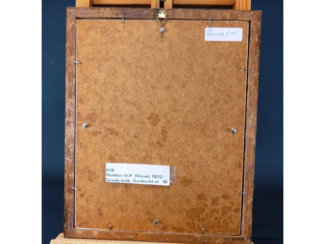 Ets de groote kerk in dordrecht - afbeelding 4 van  5