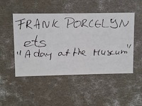 Ets, frank porcelijn, a day at the museum, 1993 - afbeelding 7 van  7