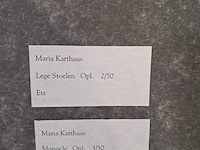 Ets, maria karthous, lege stoelen 2/50 en monocle 3/50 - afbeelding 4 van  12