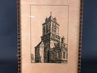 Ets raadhuis delft - afbeelding 1 van  5