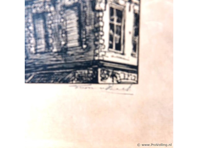 Ets raadhuis delft - afbeelding 3 van  5