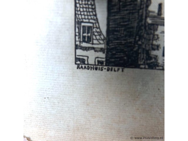 Ets raadhuis delft - afbeelding 4 van  5