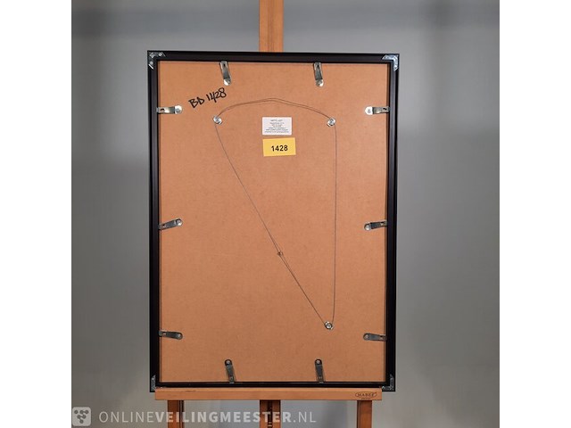 Ets schilderij, james patrick power, amersfoort - afbeelding 5 van  5