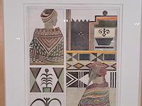 Ets/gouache, grace vendel, nobele fantasie 1 - afbeelding 3 van  9