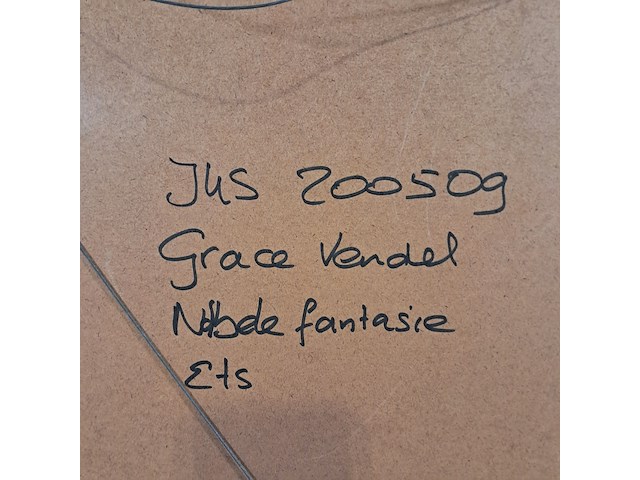 Ets/gouache, grace vendel, nobele fantasie 1 - afbeelding 8 van  9
