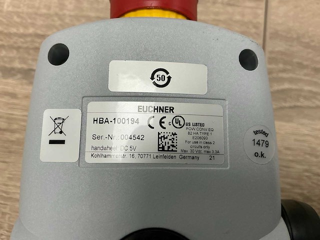 Euchner hba-100194 pendant - afbeelding 5 van  5