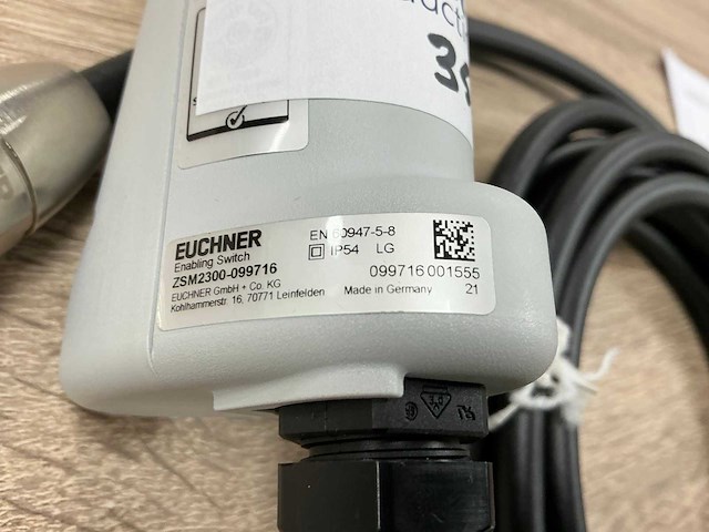 Euchner zsm2300-099716 vrijgaveschakelaar - afbeelding 4 van  5