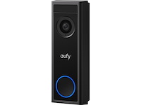 Eufy c30 2k draadloze video deurbel 2k fhd accu zwart - afbeelding 1 van  5
