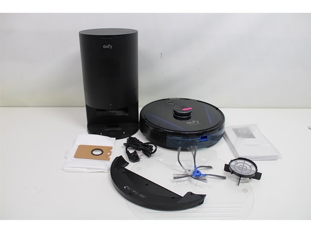 Eufy robovac lr30 hybrid+ robotstofzuiger en dweil met cleaning station ipath laser navigation - afbeelding 6 van  7