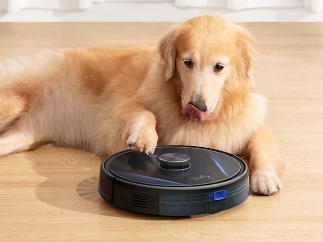 Eufy robovac lr30 hybrid+ robotstofzuiger en dweil zwart - afbeelding 4 van  6