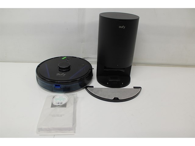 Eufy robovac lr30 hybrid+ robotstofzuiger en dweil zwart - afbeelding 8 van  9
