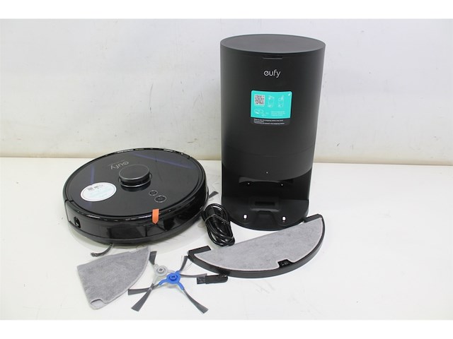 Eufy robovac lr30 hybrid+ robotstofzuiger en dweil zwart - afbeelding 5 van  6