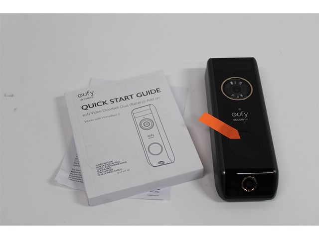 Eufy security 2k hd video deurbel dual 2 pro twee camera's pakketdetectie - afbeelding 5 van  6