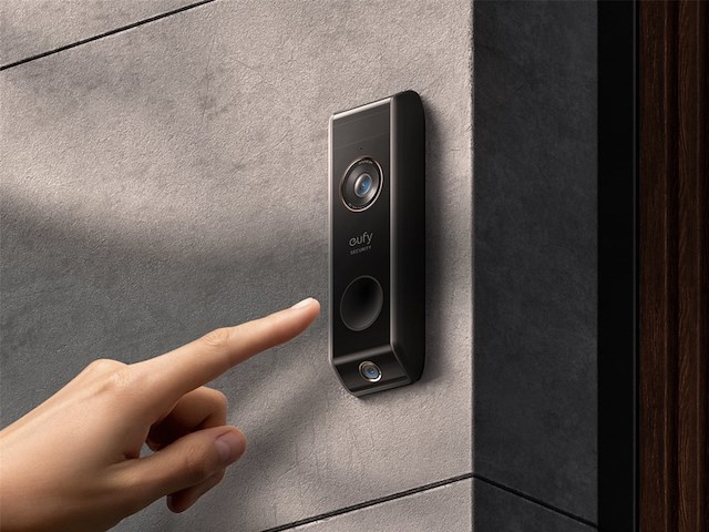 Eufy video deurbel dual 2 pro 2 camera's draadloos exclusief homebase - afbeelding 3 van  6