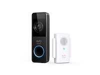 Eufy video deurbel slim batterij gevoed 1080p inclusief chime - afbeelding 2 van  5
