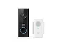 Eufy video deurbel slim batterijgevoed 1080p inclusief chime - afbeelding 1 van  4