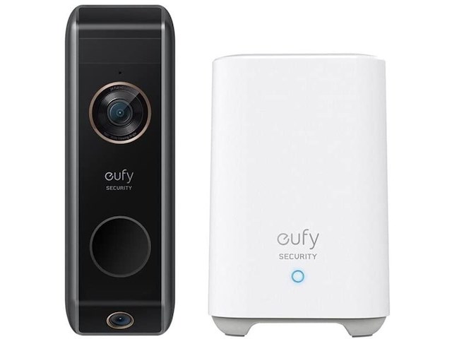 Eufy video deurbell dual 2 pro met homebase 2 2kresolutie - afbeelding 1 van  5