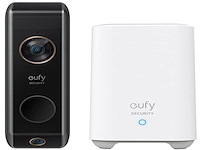 Eufy video deurbell dual 2 pro met homebase 2 zwart - afbeelding 1 van  6