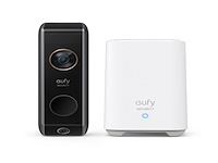 Eufy video deurbell dual 2 pro met homebase 2 zwart - afbeelding 2 van  6