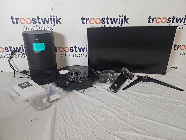 Eufyrobovac lr30 hybrid + aoc gaming monitor - afbeelding 1 van  3
