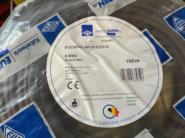 Eupen ecasolar h1z2z2-k installatiekabel (4x) - afbeelding 2 van  2