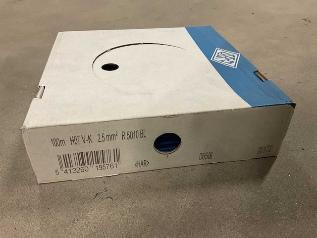 Eupen h07v-k 1x2.5mm2 doos á 100m installatiedraad - afbeelding 1 van  1