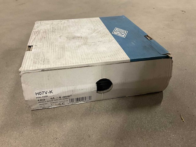 Eupen h07v-k 1x4mm2 doos á 100m installatiedraad - afbeelding 1 van  1