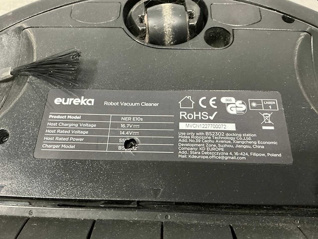 Eureka ner e10s robotstofzuiger - afbeelding 3 van  12