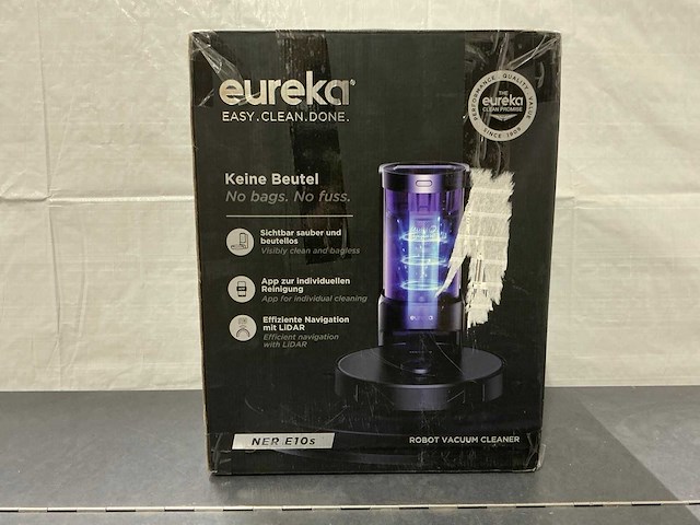 Eureka ner e10s robotstofzuiger - afbeelding 1 van  8