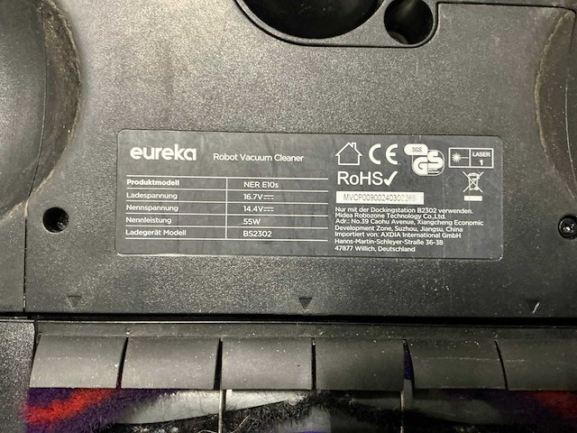 Eureka ner e10s robotstofzuiger - afbeelding 5 van  8